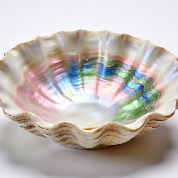Natural Seashell Decorative Bowl