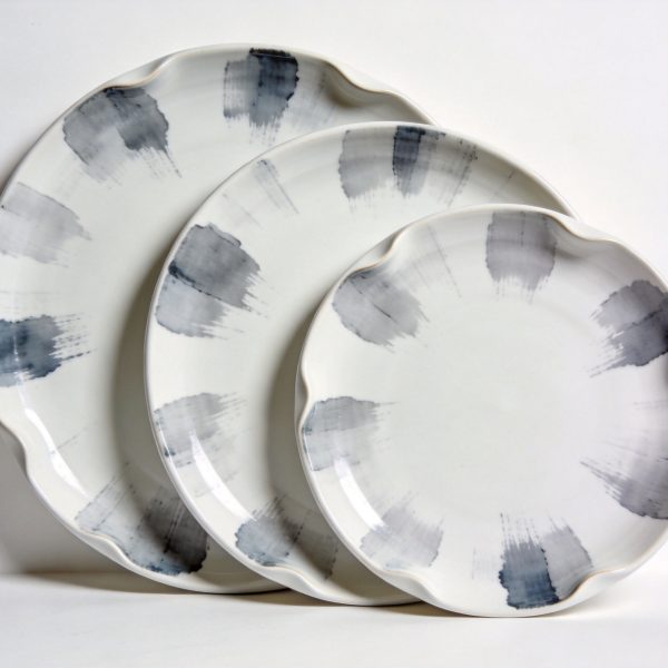 Ceramic Decorative Wall Plate Set of 3